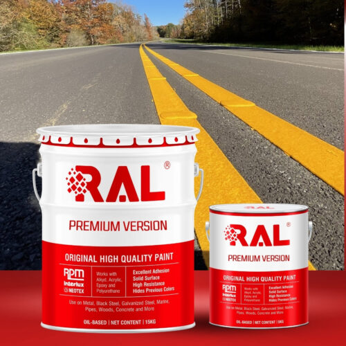 Sơn kẻ vạch PU RAL ROAD LINE SHIELD - 5KG 5 148