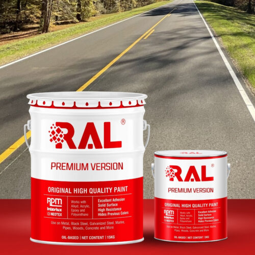 Sơn kẻ vạch PU RAL ROAD LINE SHIELD - 5KG 1 149