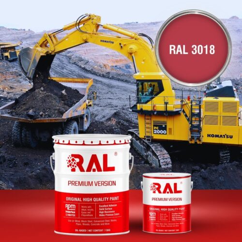 A3 Son Polyurethane cao cap RAL 3018 1
