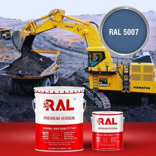 A3 Son Polyurethane cao cap RAL 5007 1