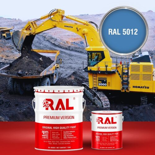 A3 Son Polyurethane cao cap RAL 5012 1