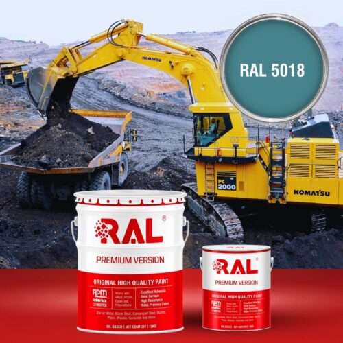 A3 Son Polyurethane cao cap RAL 5018 1