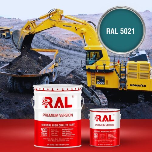 A3 Son Polyurethane cao cap RAL 5021 1