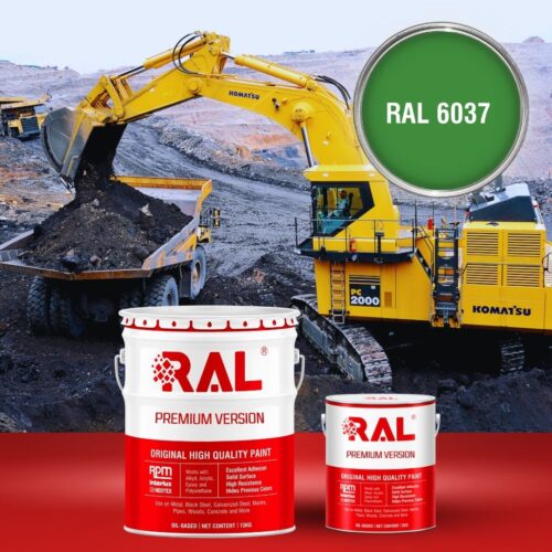 A3 Son Polyurethane cao cap RAL 6037 1