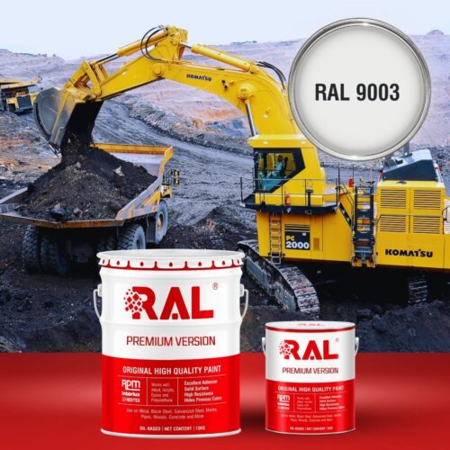 A3 Son Polyurethane cao cap RAL 9003 1