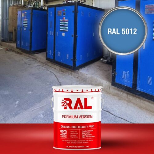 A7 Son cong nghiep Alkyd kinh te RAL 5012 1