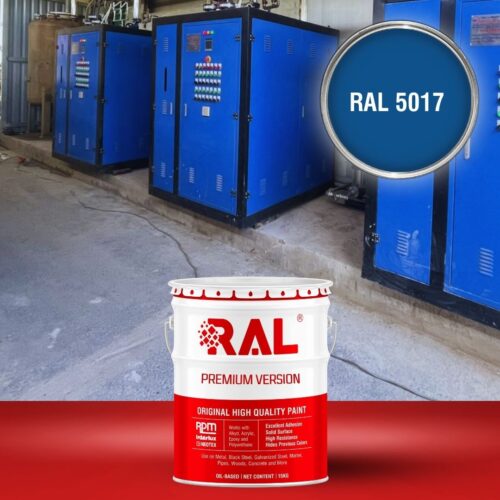 A7 Son cong nghiep Alkyd kinh te RAL 5017 1