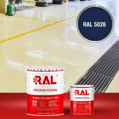 Sơn sàn bê tông chống tĩnh điện RAL RAFLOOR ANTI-STATIC 5026 1 B11 Son san chong tinh dien RAL 5026 1