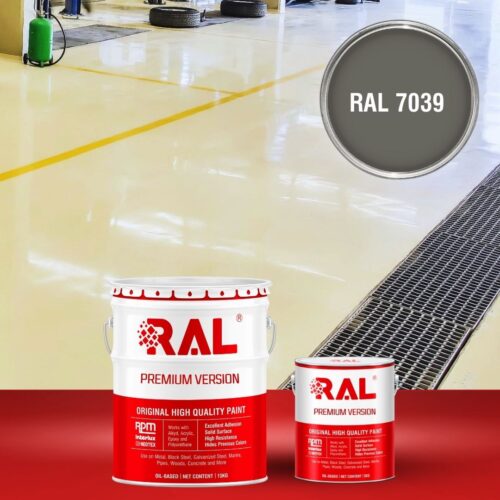 Sơn sàn bê tông chống tĩnh điện RAL RAFLOOR ANTI-STATIC 7039 1 B11 Son san chong tinh dien RAL 7039 1