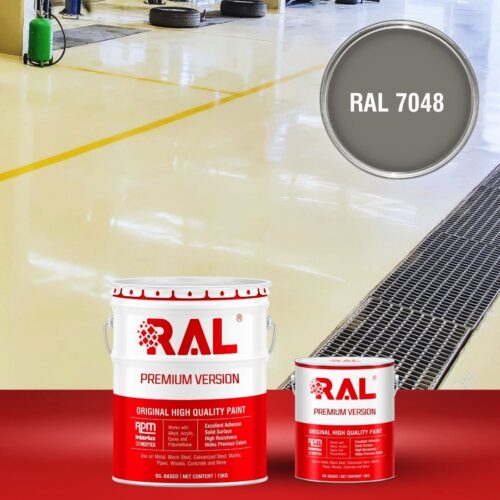 Sơn sàn bê tông chống tĩnh điện RAL RAFLOOR ANTI-STATIC 7048 1 B11 Son san chong tinh dien RAL 7048 1
