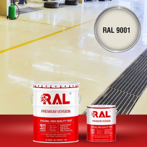 Sơn sàn bê tông chống tĩnh điện RAL RAFLOOR ANTI-STATIC 9001 1 B11 Son san chong tinh dien RAL 9001 1