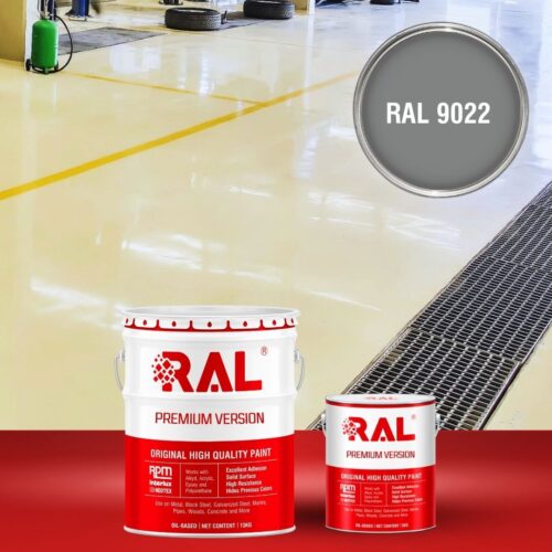 Sơn sàn bê tông chống tĩnh điện RAL RAFLOOR ANTI-STATIC 9022 1 B11 Son san chong tinh dien RAL 9022 1