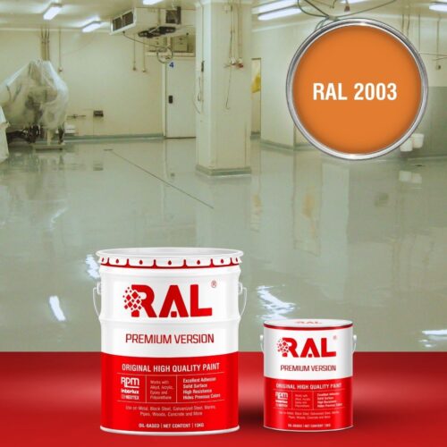 Sơn sàn bê tông kháng hóa chất RAL RAFLOOR ANTI-CHEM 2003 1 B13 Son san khang hoa chat RAL 2003 1