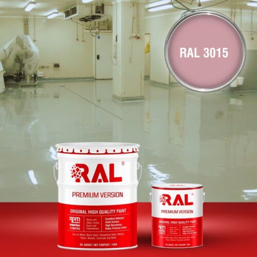 Sơn sàn bê tông kháng hóa chất RAL RAFLOOR ANTI-CHEM 3015 1 B13 Son san khang hoa chat RAL 3015 1