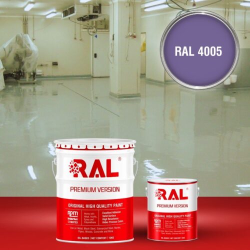 Sơn sàn bê tông kháng hóa chất RAL RAFLOOR ANTI-CHEM 4005 1 B13 Son san khang hoa chat RAL 4005 1