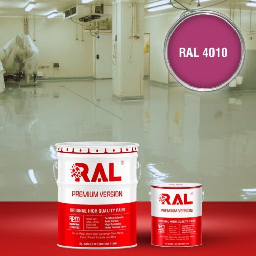 Sơn sàn bê tông kháng hóa chất RAL RAFLOOR ANTI-CHEM 4010 1 B13 Son san khang hoa chat RAL 4010 1