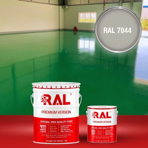 Sơn sàn bê tông chịu mài mòn RAL RAFLOOR ARMOR 7044 1 B15 Son san chiu mai mon RAL 7044 1