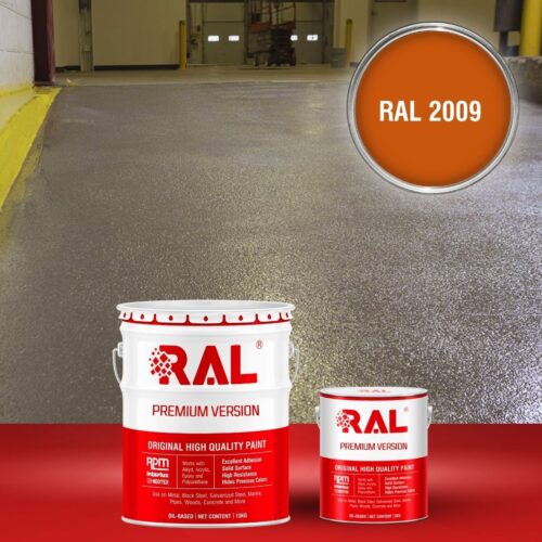 Sơn sàn bê tông chống trơn trượt RAL RAFLOOR ANTI-SLIP 2009 1 B17 Son san chong tron truot RAL 2009 1