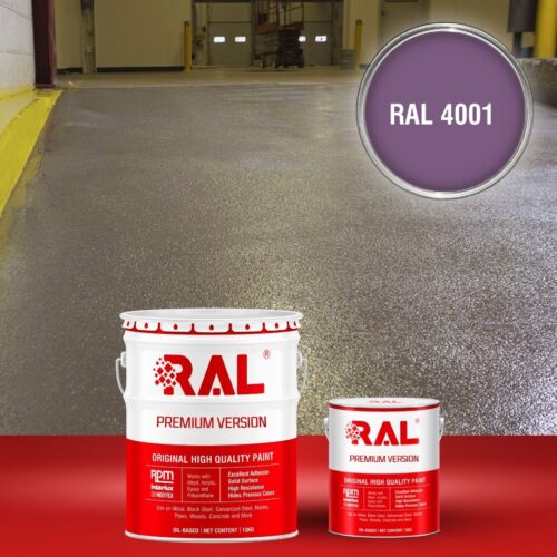 Sơn sàn bê tông chống trơn trượt RAL RAFLOOR ANTI-SLIP 4001 1 B17 Son san chong tron truot RAL 4001 1