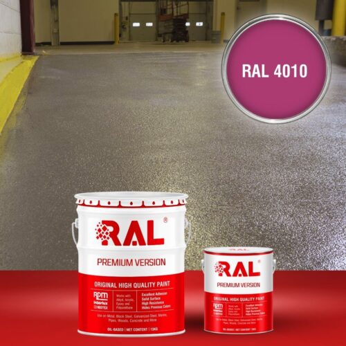 Sơn sàn bê tông chống trơn trượt RAL RAFLOOR ANTI-SLIP 4010 1 B17 Son san chong tron truot RAL 4010 1
