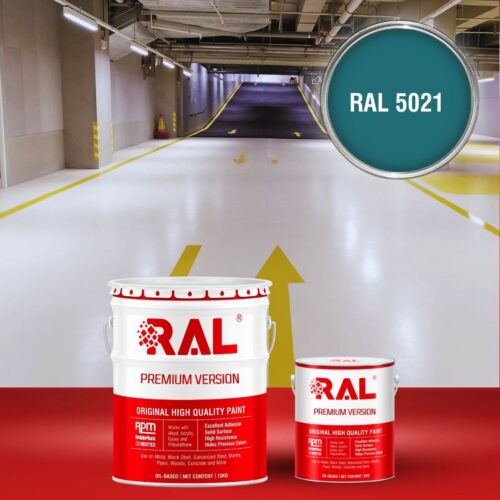 B22 Son san Garage PU he lan RAL 5021 1
