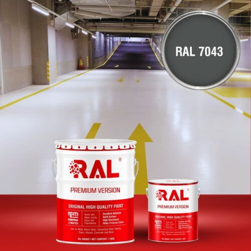 B22 Son san Garage PU he lan RAL 7043 1