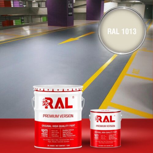 B23 Son san Garage Epoxy he lan RAL 1013 1