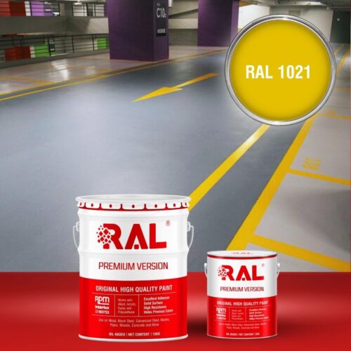 B23 Son san Garage Epoxy he lan RAL 1021 1