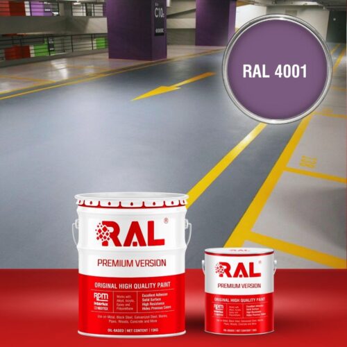 B23 Son san Garage Epoxy he lan RAL 4001 1