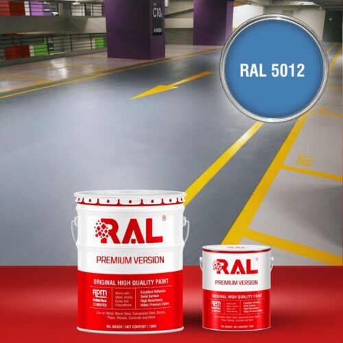 B23 Son san Garage Epoxy he lan RAL 5012 1