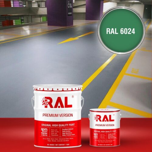 B23 Son san Garage Epoxy he lan RAL 6024 1