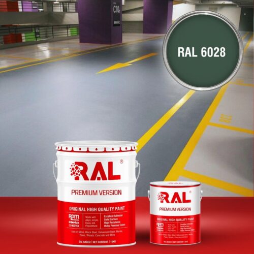 B23 Son san Garage Epoxy he lan RAL 6028 1