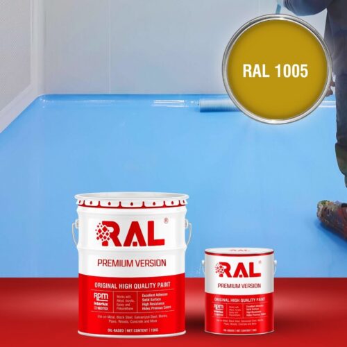 Sơn sàn bê tông Epoxy tự san RAFLOOR GUARD SL 1005 1 B5 Son san Epoxy tu san RAL 1005 1