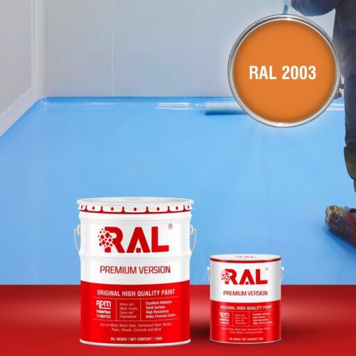 Sơn sàn bê tông Epoxy tự san RAFLOOR GUARD SL 2003 1 B5 Son san Epoxy tu san RAL 2003 1