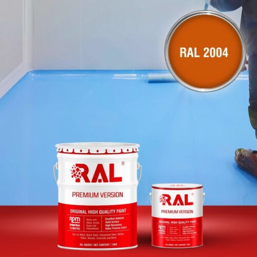 Sơn sàn bê tông Epoxy tự san RAFLOOR GUARD SL 2004 1 B5 Son san Epoxy tu san RAL 2004 1