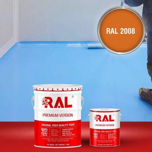Sơn sàn bê tông Epoxy tự san RAFLOOR GUARD SL 2008 1 B5 Son san Epoxy tu san RAL 2008 1