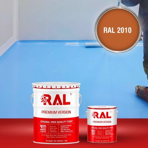 Sơn sàn bê tông Epoxy tự san RAFLOOR GUARD SL 2010 1 B5 Son san Epoxy tu san RAL 2010 1