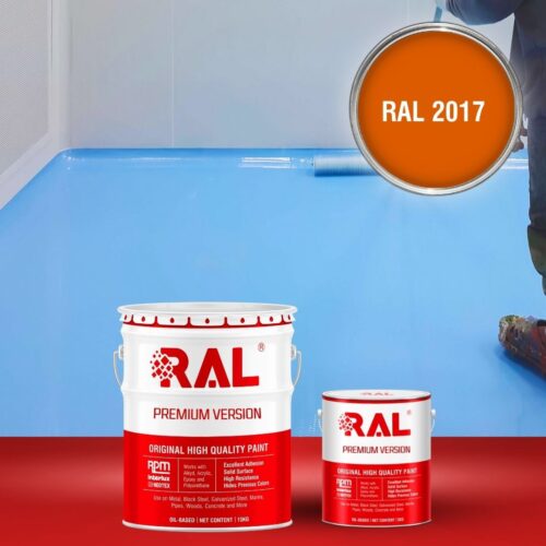 Sơn sàn bê tông Epoxy tự san RAFLOOR GUARD SL 2017 1 B5 Son san Epoxy tu san RAL 2017 1
