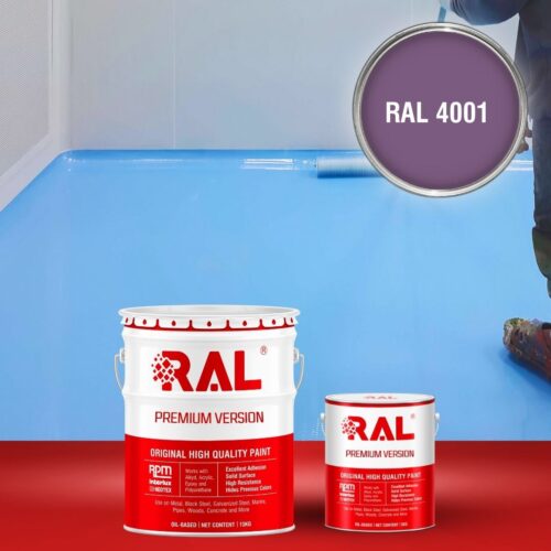 Sơn sàn bê tông Epoxy tự san RAFLOOR GUARD SL 4001 1 B5 Son san Epoxy tu san RAL 4001 1