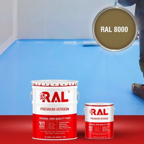 Sơn sàn bê tông Epoxy tự san RAFLOOR GUARD SL 8000 1 B5 Son san Epoxy tu san RAL 8000 1
