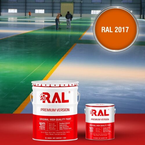 Sơn sàn bê tông Epoxy hệ lăn RAL RAFLOOR GUARD 2017 1 B8 Son san Epoxy he lan RAL 2017 1