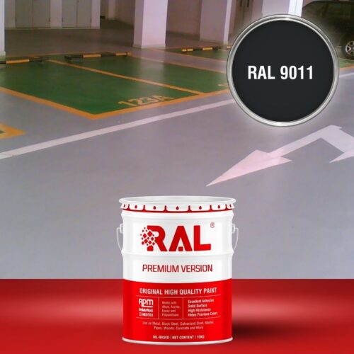 B25 Son san Garage Acylic 2IN1 Lot phu RAL 9011 1
