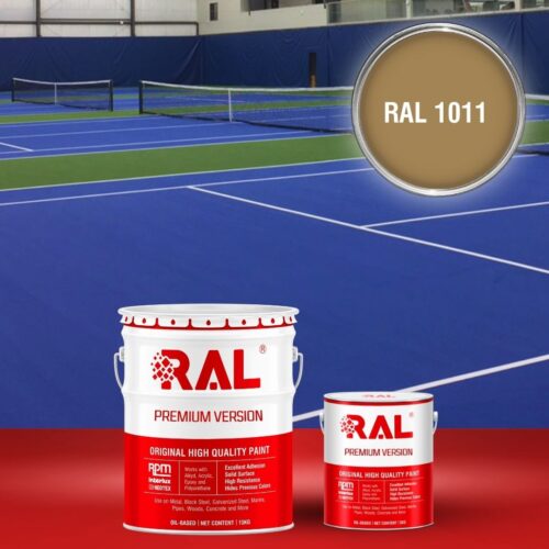 B27 Son san the thao Epoxy tu san RAL 1011 1