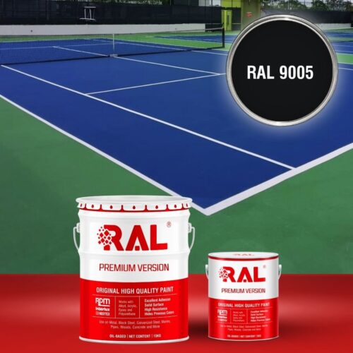 B30 Son san the thao Epoxy he lan RAL 9005 1