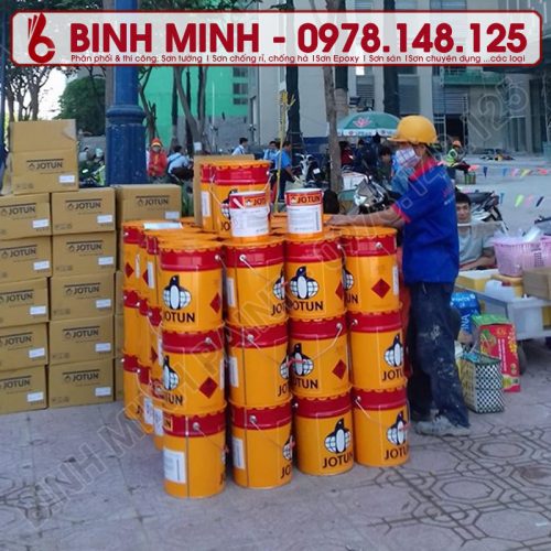 Sơn chống rỉ Epoxy Jotun Jotamastic 80 (2 thành phần) 2 Sơn chống rỉ Jotun Jotamastic 80 chính hãng nhà máy