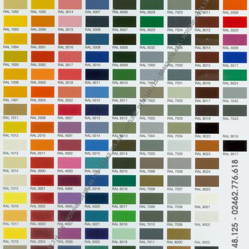 Quạt màu RAL sơn Jotun 2 Quạt màu RAL sơn Jotun bimigo