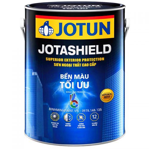 Sơn Jotun Jotashield bền màu tối ưu ngoài trời 5L chính hãng Bình Minh 2