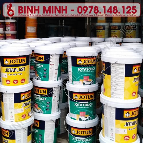 Sơn ngoại thất jotun jotatough 17L chính hãng Bình Minh Hà Nội