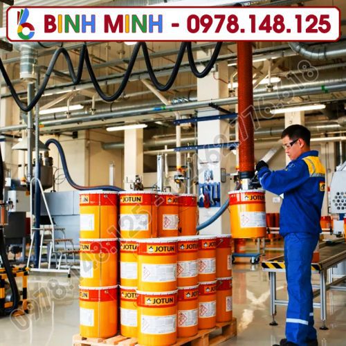 Sơn chịu nhiệt Jotun Solvalitt Midtherm 260°C 1 Sơn Chịu Nhiệt Jotun Solvalitt Midtherm 260 Độ C