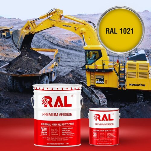 A3 Son Polyurethane cao cap RAL 1021 1